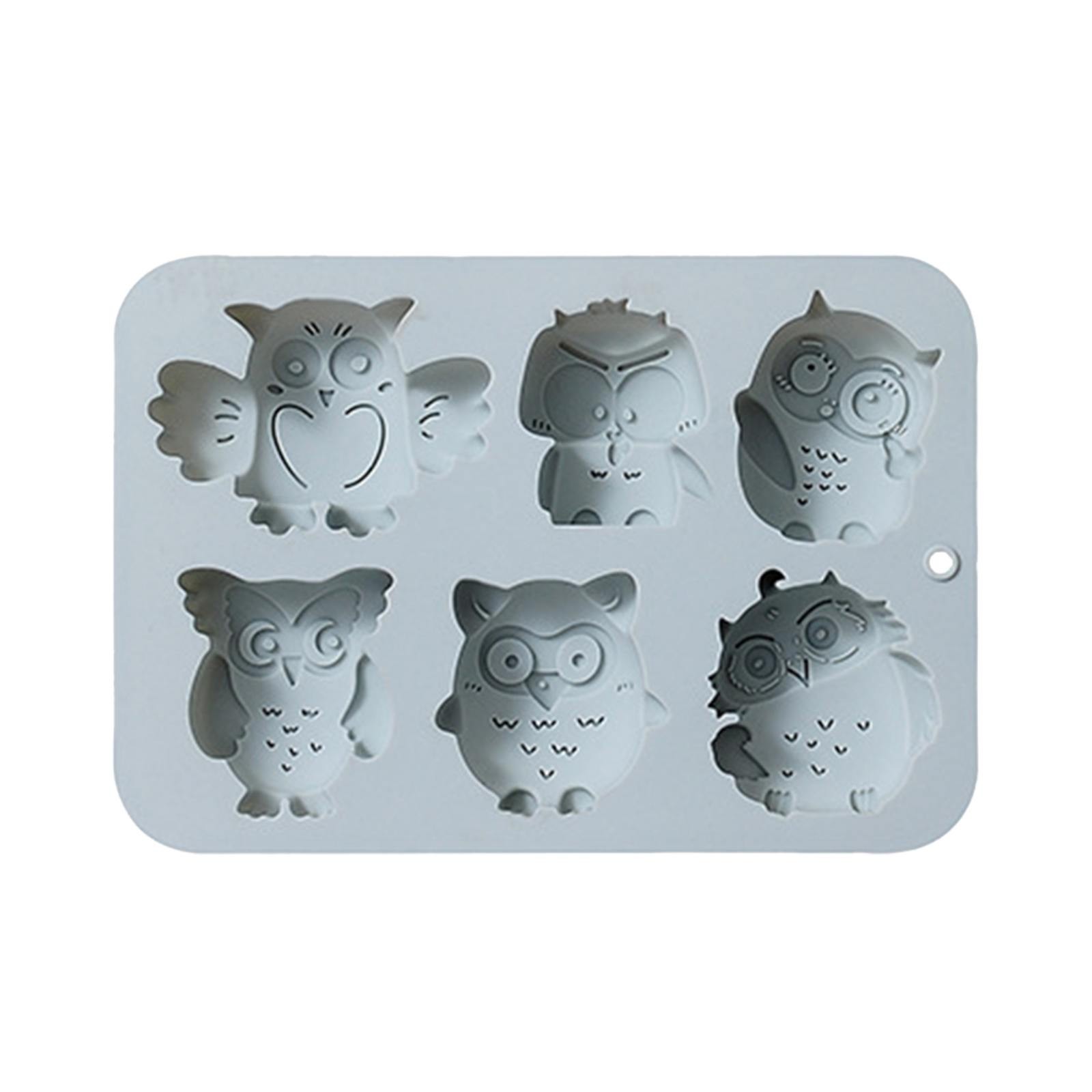 thumbnail image 2 of 6 incluso diferentes herramientas de hornear búho de chocolate de silicona flip pastel de caramelo, 2 of 2